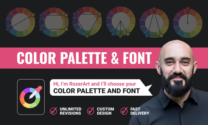 Gig Preview - Create a custom color palette and font