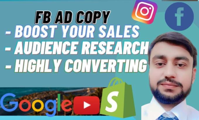 Gig Preview - Do fb ad copywriting that increases sales 10x to 12x