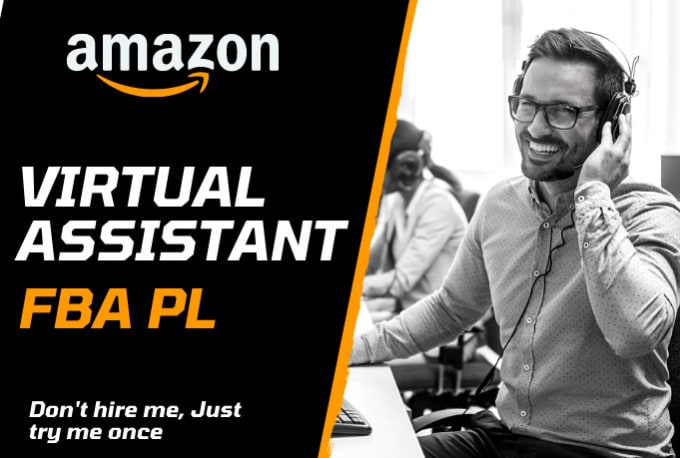 Gig Preview - Be your amazon virtual assistant for pl fba