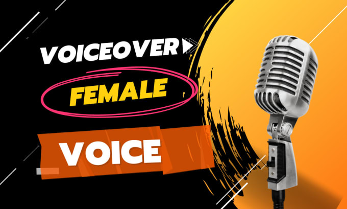 Gig Preview - Produce a professional female voice over for your projects