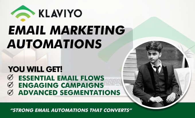 Gig Preview - Setup engaging klaviyo flows for shopify klaviyo email marketing