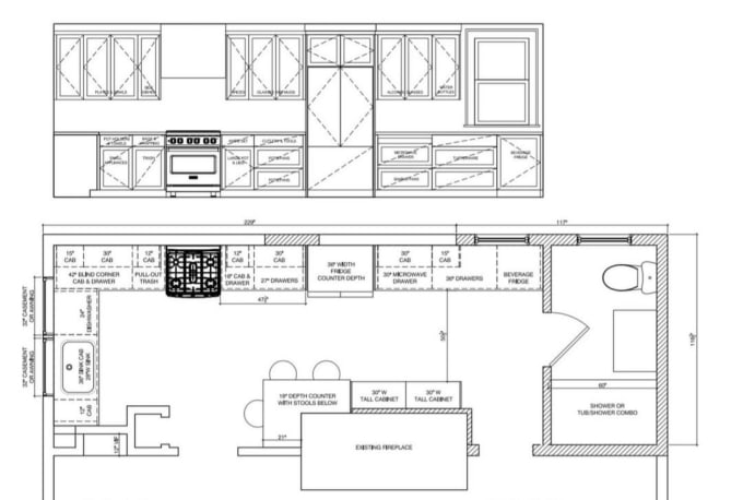 Gig Preview - Interior design assistant drawings renderings etc