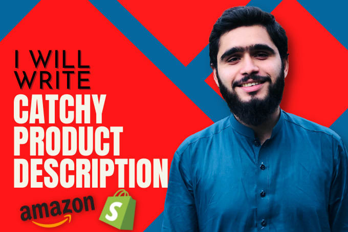 Gig Preview - Write SEO friendly and catchy product description and listing for amazon