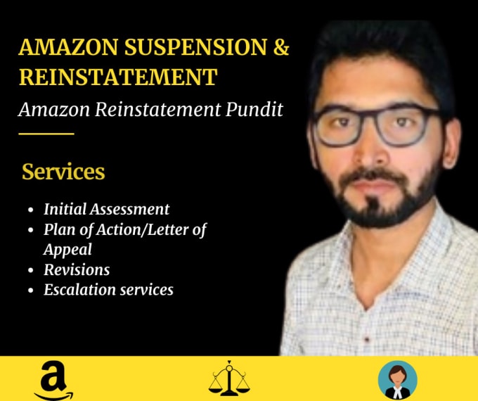 Gig Preview - Write amazon account suspension plan of action or appeal letter