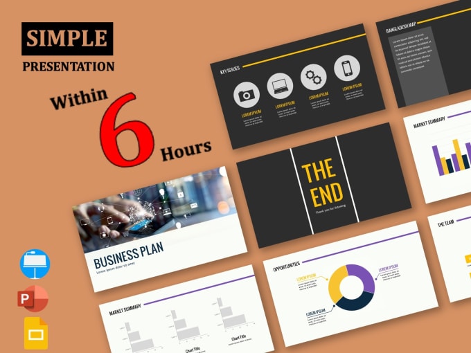 Gig Preview - Make a powerpoint presentation within 12 hours