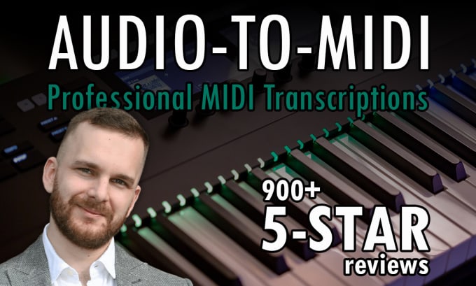 Bestseller - transcribe your favorite song to midi