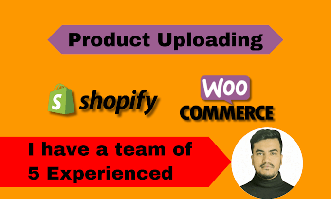 Gig Preview - Be your shopify woocommerce product uploading expert