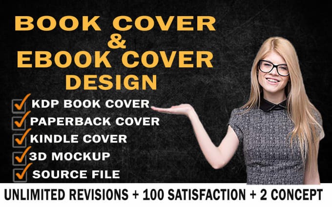 Gig Preview - Do 2d book cover or ebook cover with 3d mockup in 8hrs