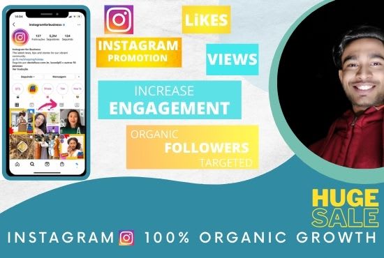 Gig Preview - Promote your instagram to grow followers and engagement fast