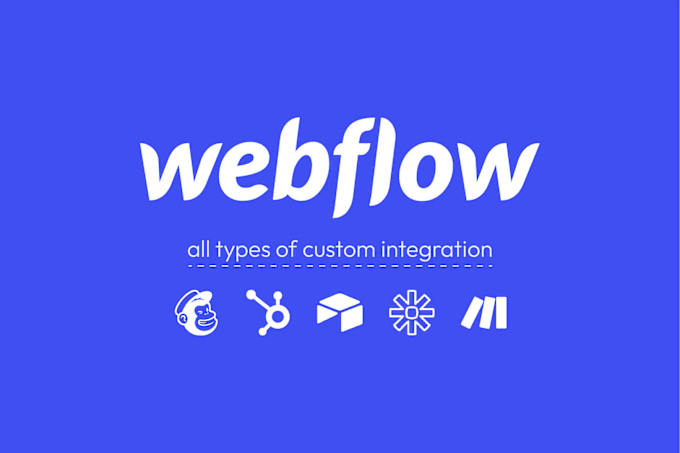 Gig Preview - Develop custom webflow website with animation and integration