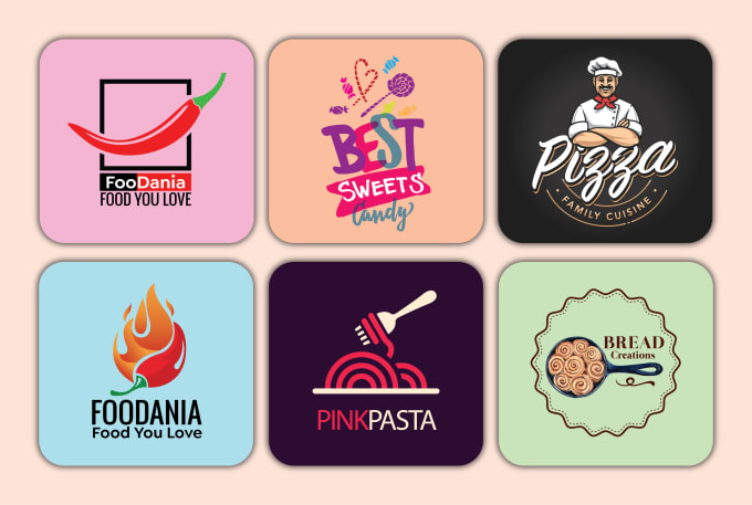 Gig Preview - Design bbq, bakery, pizza, restaurant, food cafe logo