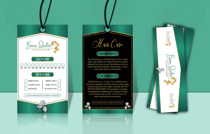 Gig Preview - Do hangtag, bundle wrap, and label design