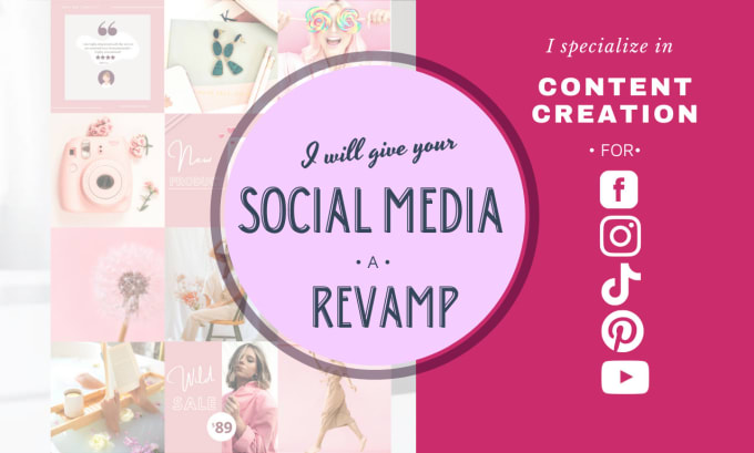 Gig Preview - Revamp your social media with fresh content that sells