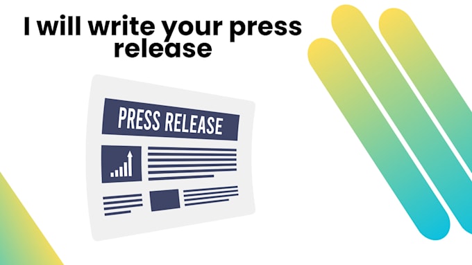 Gig Preview - Write a press release