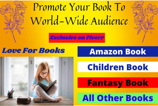 Gig Preview - Do your book promotion to worldwide active readers