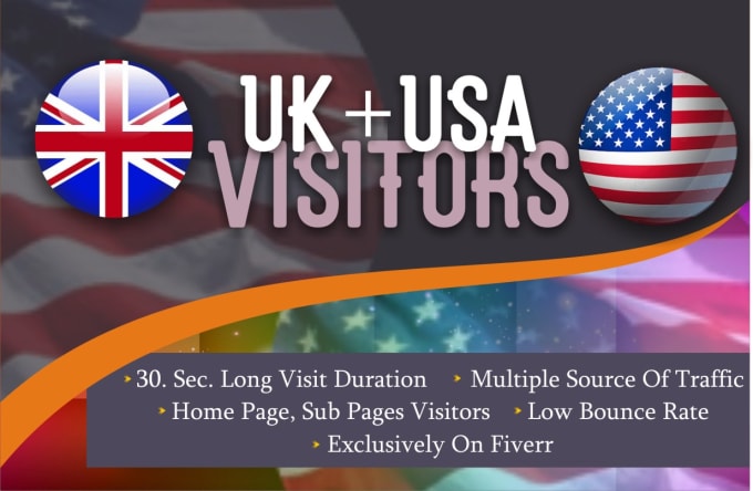 Bestseller - promote keyword targeted organic traffic from usa and uk