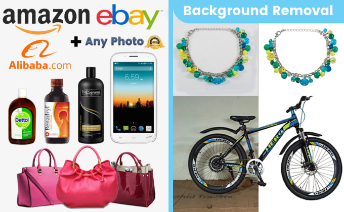 Gig Preview - Remove background for amazon, ebay product images