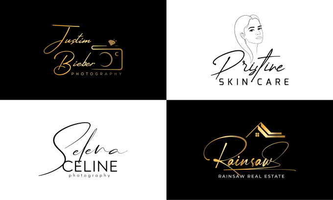 Gig Preview - Design luxury hand drawn signature logo