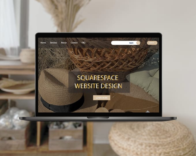 Bestseller - design or redesign your squarespace website