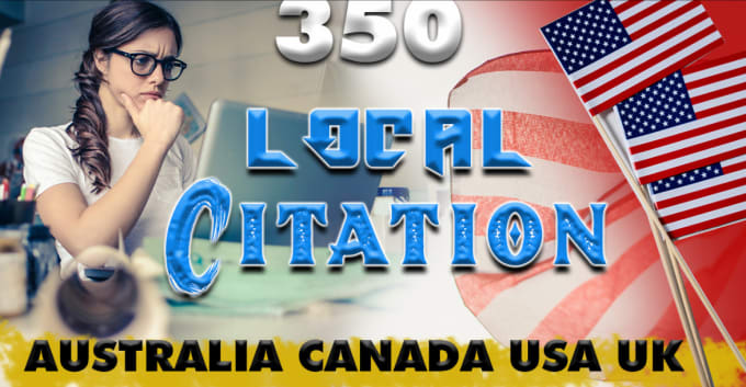 Gig Preview - Do top 350 live USA,uk,canada,aus local citations