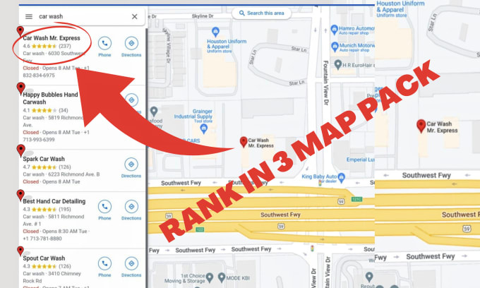 Gig Preview - Do 15,500 google map citation for gmb ranking and local SEO