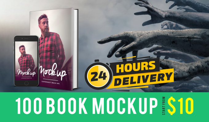 Gig Preview - Create 3d book cover mockup