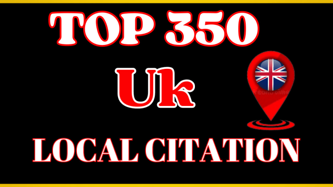 Gig Preview - Do UK local citations, listings ranking for gmb and website