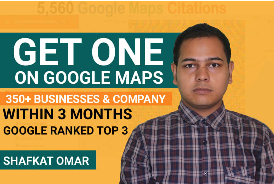 Gig Preview - Be rank local business on google first page guaranteed