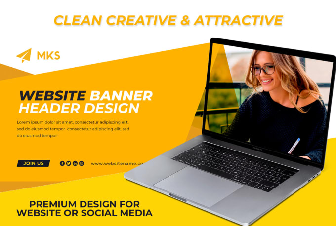 Gig Preview - Design stunning website banner or social media cover