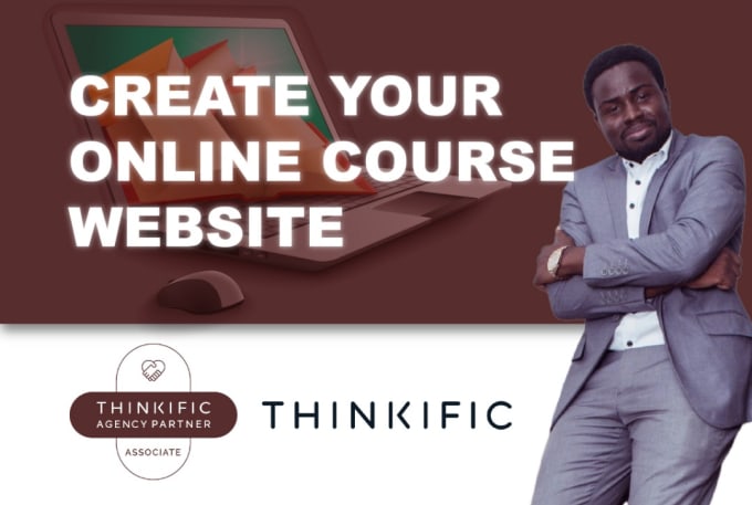 Gig Preview - Build your thinkific course website