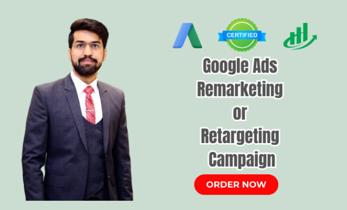 Gig Preview - Setup google ads remarketing or retargeting campaign