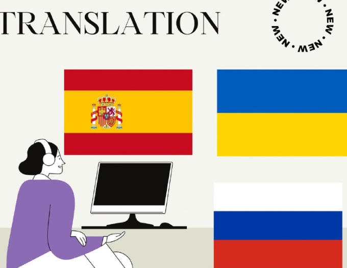 Gig Preview - Translate from spanish into russian or ukrainian or vice versa