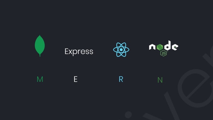 Gig Preview - Make your react js, node js, application with express and mongo db