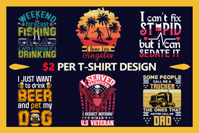 Bestseller - do bulk graphic t shirt design trendy t shirt custom t shirt