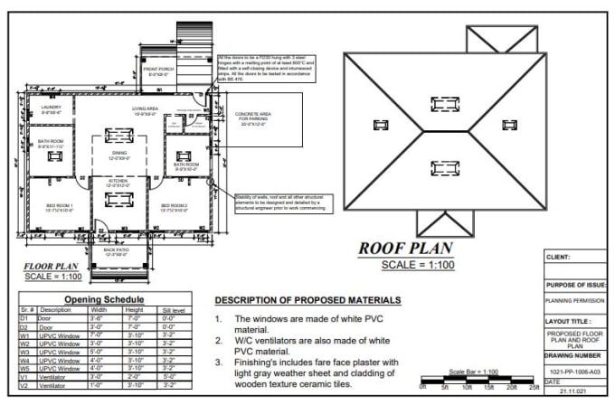 Gig Preview - Prepare and revise building floorplans for permit drawings