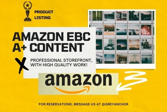 Gig Preview - Create professional amazon storefront design or brand store