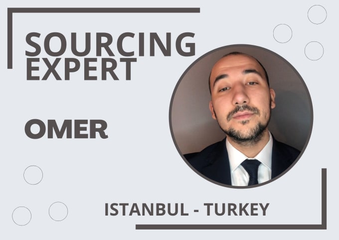 Gig Preview - Do product sourcing in turkey