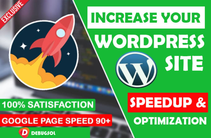 Gig Preview - Do wordpress speed optimization pro, page speed and gtmatrix