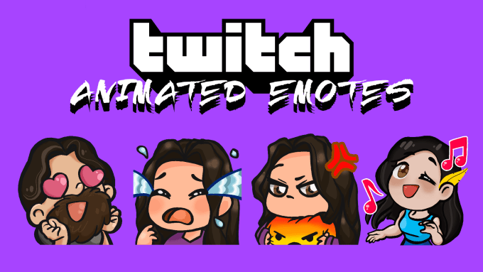 Gig Preview - Do amazing animated emoji for twitch