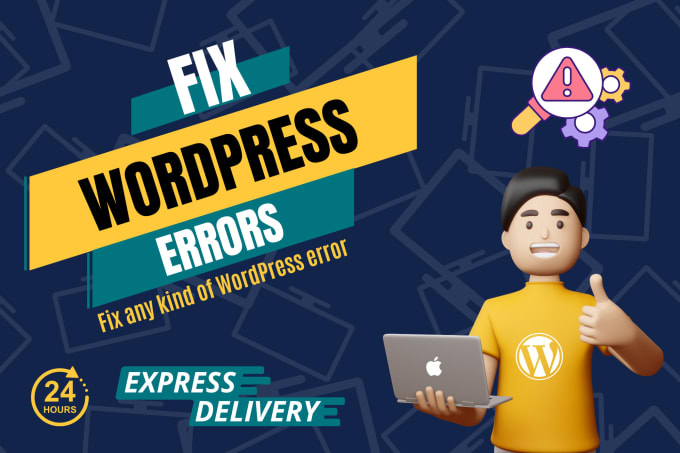 Gig Preview - Fix wordpress errors, issue, bugs fix less than 24 hours