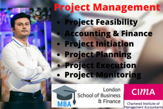 Gig Preview - Do project management from planning to closure