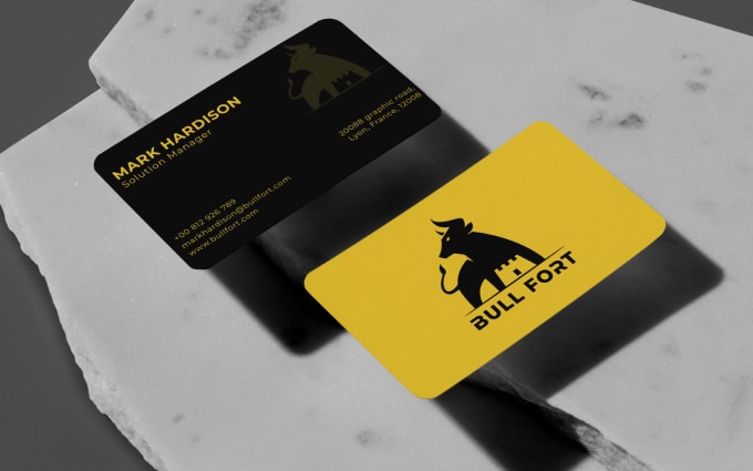 Gig Preview - Design modern trendy business cards and stationery with print ready files