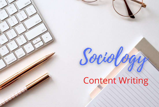 Gig Preview - Write contents, blogs and assignments on social sciences