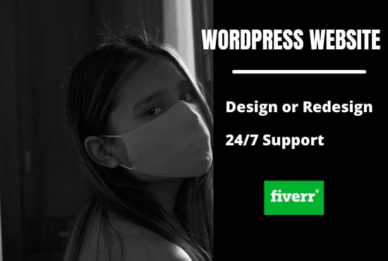 Gig Preview - Design or redesign create build a wordpress website elementor pro