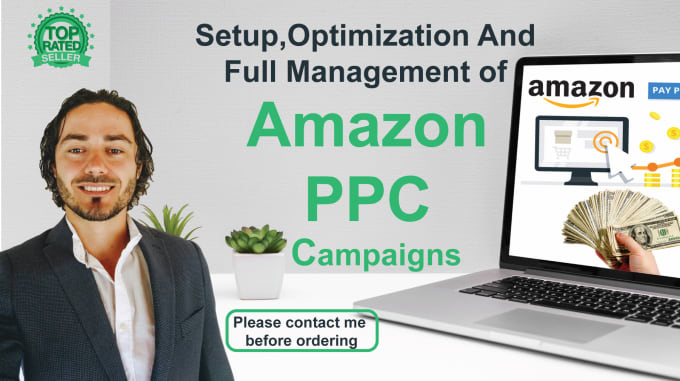 Gig Preview - Setup, optimize and manage amazon PPC campaign