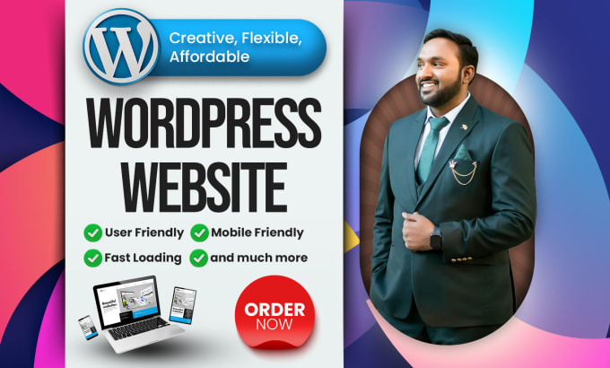 Bestseller - design and develop a custom wordpress website