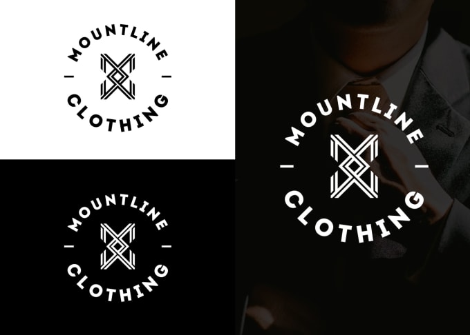 Gig Preview - Design text monogram for streetwear clothing and urban fashion logo for branding