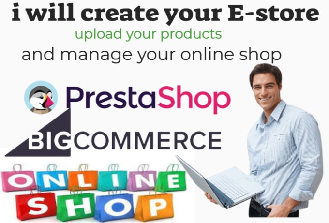 Gig Preview - Set up prestashop,bigcommerce, woocommerce stores