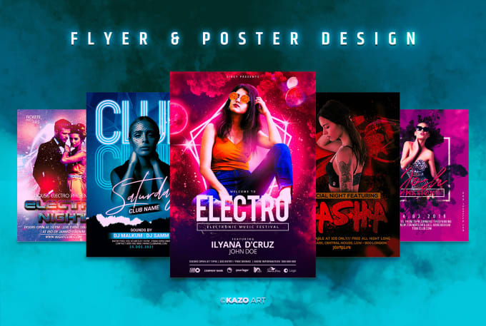 Gig Preview - Design a professional flyer or poster for your business