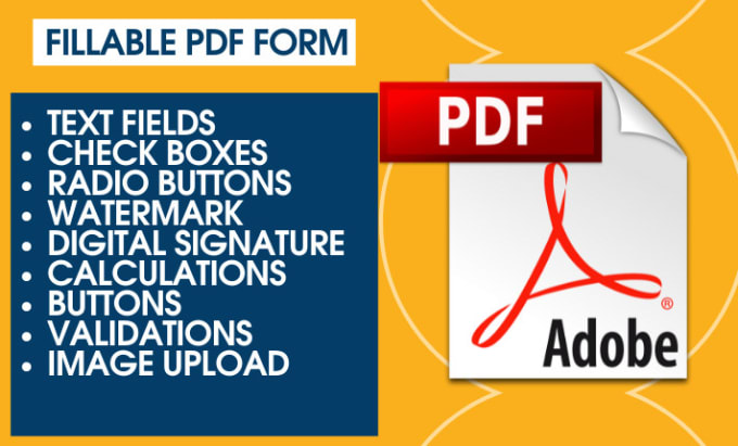 Gig Preview - Create a fillable PDF form within 12 hours